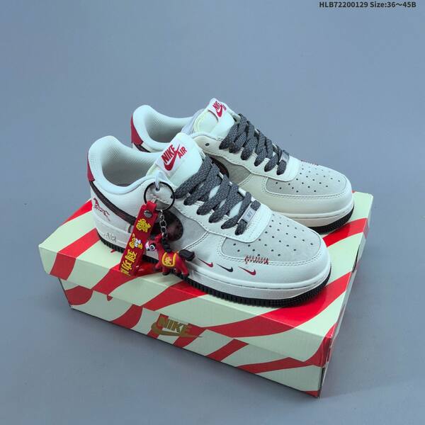 Nike Air Force 1 07 Low off white blue red EU 36-45 sneaker