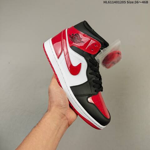Nike Air Jordan 1 Retro High OG Black White AIR JORDAN HV6491 006 HL6 Lifestyle (BS-67517)