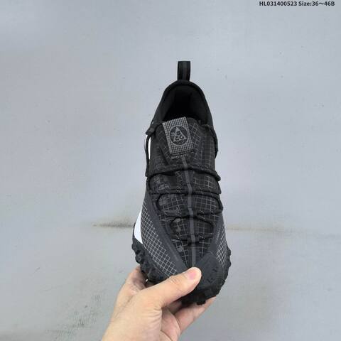 Nike ACG Mountain Fly Low GTX Black White Grey EU 36-46 Trail Shoe - Unisex (BS-60204)