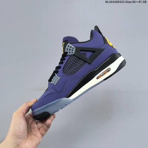 Air Jordan 4 Retro OG Imperial Purple Replica AIR JORDAN 4 Aj4 Lifestyle (BS-66456)