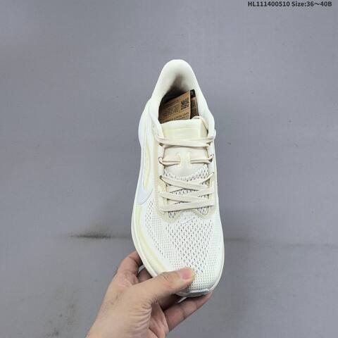 Nike Air Zoom Pegasus 42 Cream White Pale Yellow EU 36-40 Running Shoe - Unisex (BS-60422)