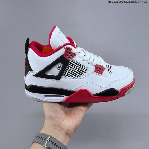 Air Jordan 4 Retro Fire Red Replica AIR JORDAN 4 Aj4 Lifestyle (BS-66474)