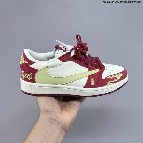 Nike Air Jordan 1 x Travis Scott AIR JORDAN DIY Lifestyle (BS-66755)