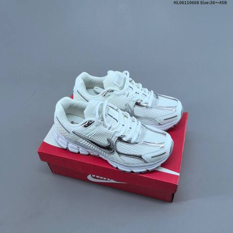 Nike Air Zoom Vomero 5 Silver Pink White Black EU 36-45 Running Shoe - Unisex (BS-59961)