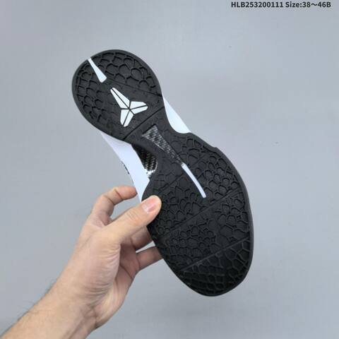 Nike Zoom Kobe VI CNY Black White Red EU 38-46 Basketball Shoe - Unisex (BS-62052)