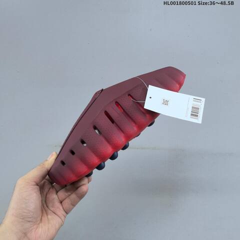 Nike Fragment Design x Nike Mind 001 Slide Black Maroon Red Silver EU 36-48 5 Slides - Unisex (BS-60558)