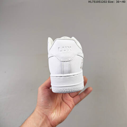 Nike Air Force 1 07 White Gold EU 36-40 Sneaker - Unisex (BS-62894)