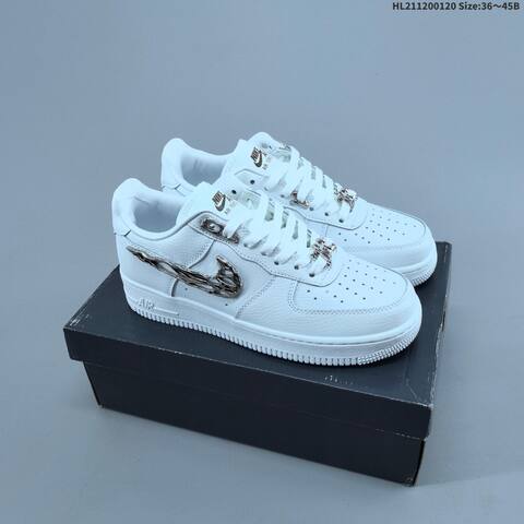 Nike Air Force 1 07 Black Blue White EU 36-45 Sneaker - Unisex (BS-61882)