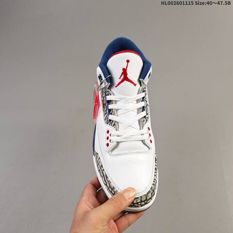 Air Jordan 3 Retro True Blue AIR JORDAN 3 Aj3 Lifestyle (BS-67807)