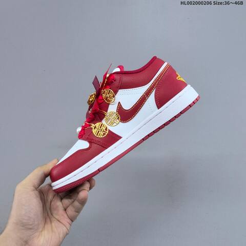 Air Jordan 1 Low AIR JORDAN 1 Aj1 1 Air Jo Lifestyle (BS-66681)