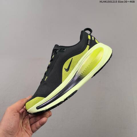 Nike Vomero 18 GTX ReactX Air Zoom Dark Grey Neon Yellow Pale Lime EU 36-46 Running Shoe - Unisex (BS-62663)
