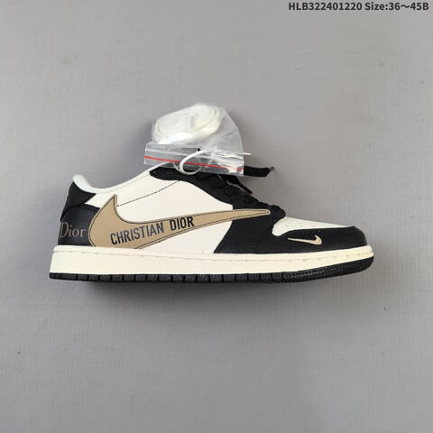 Nike Air Jordan 1 x Travis Scott AIR JORDAN DIY Lifestyle (BS-67343)