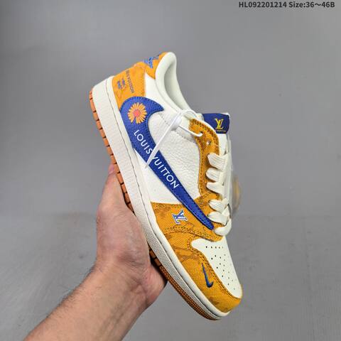 Nike Air Jordan 1 x Travis Scott AIR JORDAN DIY Lifestyle (BS-67444)