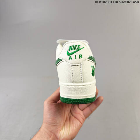 Nike Air Force 1 Low Supreme Off White Green Olive Green EU 36-45 Sneaker - Unisex (BS-63516)
