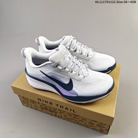 Nike REACTX PEGASUS TRAIL 6 White Navy Purple EU 36-45 Trail Shoe - Unisex (BS-63251)