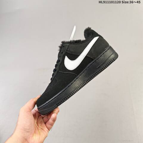 Nike Air Force 1 07 Black White Dark Gray EU 36-45 Sneaker - Unisex (BS-63431)