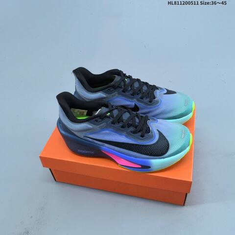 Nike Zoom Fly 6 White Black Grey EU 36-45 Running Shoe - Unisex (BS-60400)