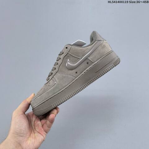 Nike Air Force 1 Low Taupe Grey Light Grey EU 36-45 Sneaker - Unisex (BS-61901)