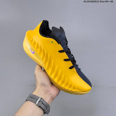 Nike Air Zoom G T Cut EP HV9921-700 Yellow Dark Navy Black EU 40-46 Basketball Shoe - Men's (BS-60344)