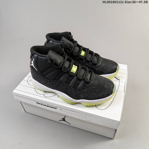 Air Jordan 11 Retro High Barely Volt AIR JORDAN 11 Aj11 Lifestyle (BS-67740)