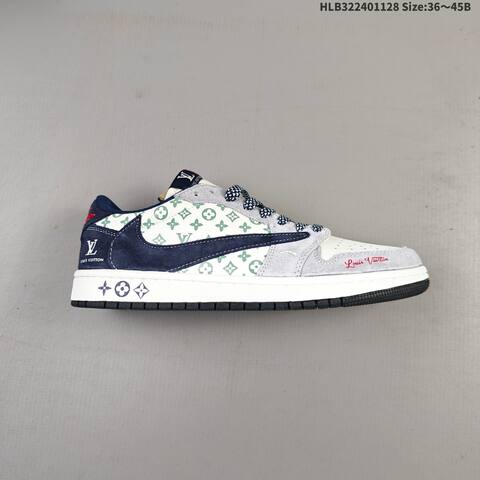 Nike Air Jordan 1 x Travis Scott AIR JORDAN DIY Lifestyle (BS-67633)