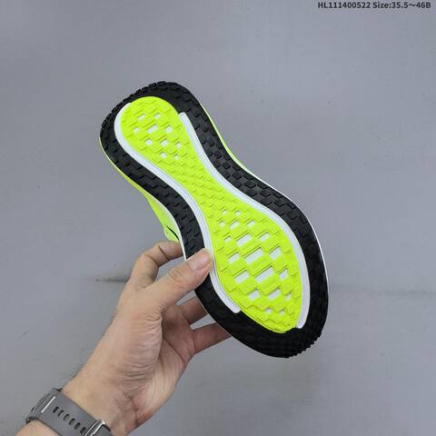 Nike Vomero Plus ReactX Air Zoom White Neon Yellow Black EU 35 5-46 Running Shoe - Unisex (BS-60217)