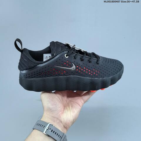 Nike Mind 002 Light Grey Silver Bright Orange EU 36-47 5 Running Shoe - Unisex (BS-60907)