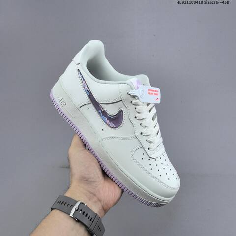 Nike Air Force 1 07 Low Off White Light Purple Pink Blue EU 36-45 Sneaker - Unisex (BS-60835)