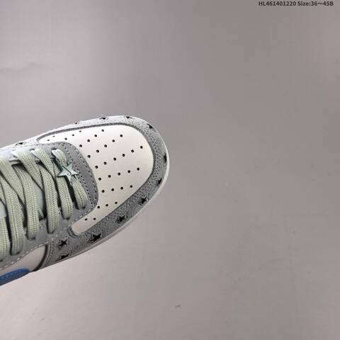 Nike Air Force 1 07 White Light Grey Blue EU 36-45 Sneaker - Unisex (BS-62552)