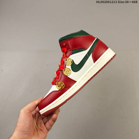 Air Jordan 1 Mid AIR JORDAN 1 Aj1 1 A Lifestyle (BS-67458)