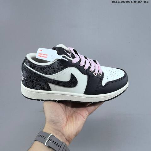 Air Jordan 1 Low Valentine s Day AIR JORDAN 1 Aj1 Lifestyle (BS-66335)