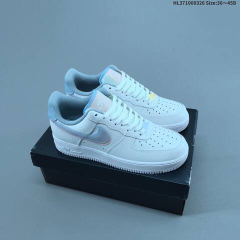 Nike Air Force 1 Low White Pink Light Blue EU 36-45 Sneaker - Unisex (BS-61148)