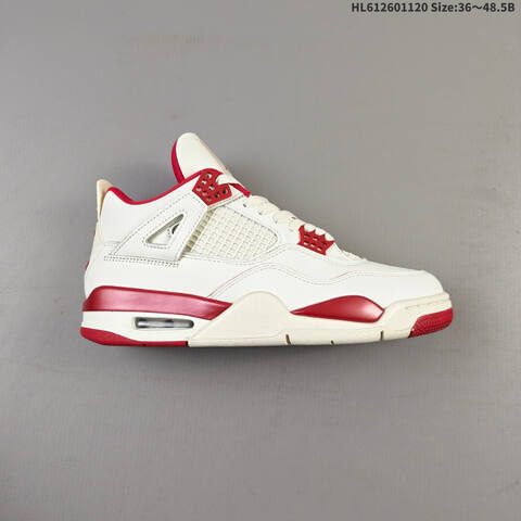Air Jordan 4 Retro Sierra Red WMNS AIR JORDAN 4 Aj4 Lifestyle (BS-67762)