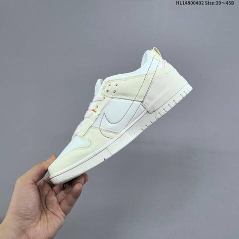 Nike Dunk Low Disrupt 2 Off White Light Pink Black EU 36 45 Skate Shoe EU 36-45 - Unisex (BS-60971)