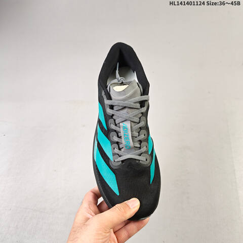Adidas Adizero Evo SL JS4488 Black Teal Grey EU 36-45 Running Shoe - Unisex (BS-65473)