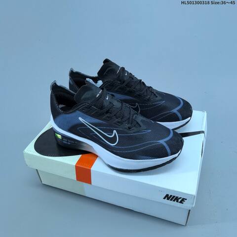 Nike ZoomX Vaporfly NEXT 4 Vaporweave Black White Blue EU 36-45 Running Shoe - Unisex (BS-61275)
