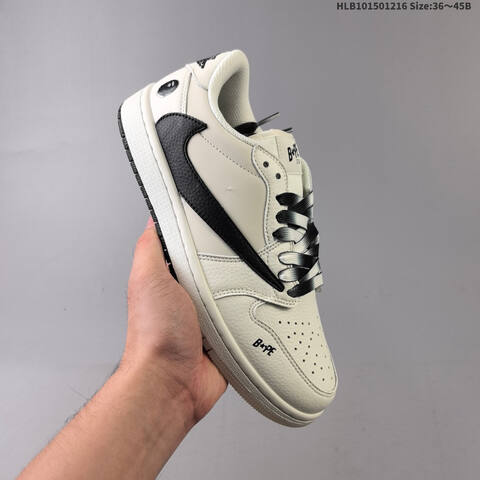 AIR JORDAN Travis Scott x Air Jordan 1 Reverse Mocha AJ1 1 TS Lifestyle (BS-67412)