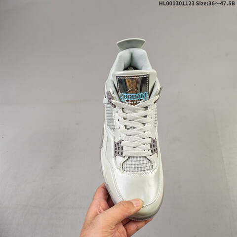 Air Jordan 4 Retro Photon Dust AIR JORDAN 4 Aj4 Lifestyle (BS-67714)
