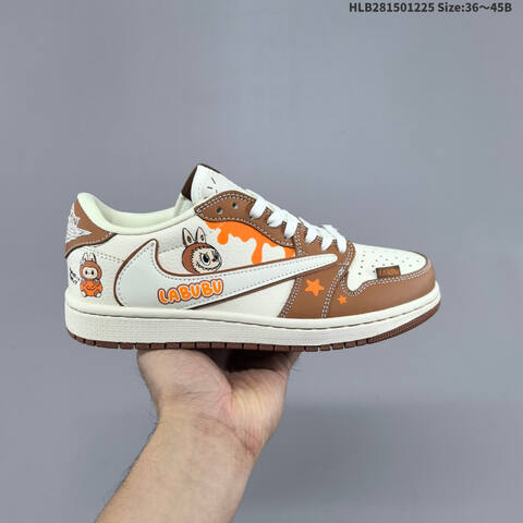 Nike Air Jordan 1 x Travis Scott AIR JORDAN DIY Lifestyle (BS-67280)