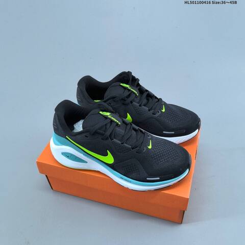 Nike Zoom Structure 26 White Black Blue EU 36-45 Running Shoe - Unisex (BS-60698)