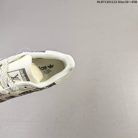 Adidas Superstar DIY Off White Dark Grey Black EU 36-45 Skate Shoe - Unisex (BS-65517)
