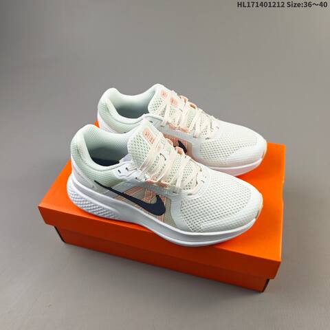 Nike Run Swift 2 CU3528 Black White Light Blue Pink EU 36-45 Running Shoe - Unisex (BS-62737)