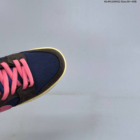 Nike SB Dunk Low Pro Brown Blue Pink Pale Yellow EU 36-45 Skate Shoe - Unisex (BS-60582)