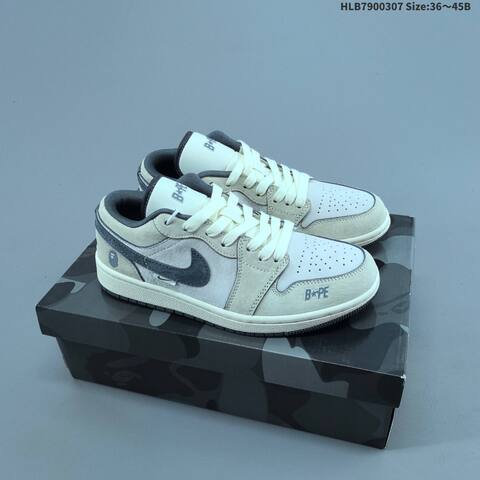 Nike Air Jordan 1 Low Lifestyle (BS-66608)