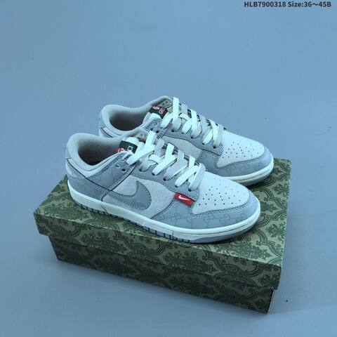 Nike Dunk SB Low White Black Navy EU 36-45 Skate Shoe - Unisex (BS-61279)