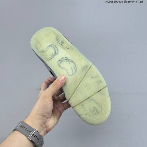 KAWS x Air Jordan 4 Kaws Cool Grey AIR JORDAN 4 Aj4 Lifestyle (BS-66325)