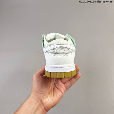 Nike SB Dunk Off White Futura Pine Green White Light Green EU 36-45 Skate Shoe - Unisex (BS-63141)