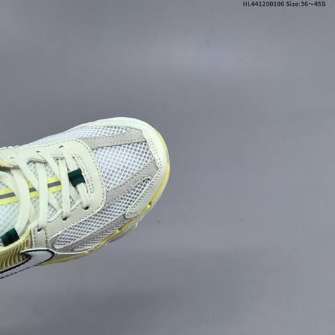 Nike Zoom Vomero 5 White Pale Yellow Dark Green EU 36-45 Running Shoe - Unisex (BS-62189)