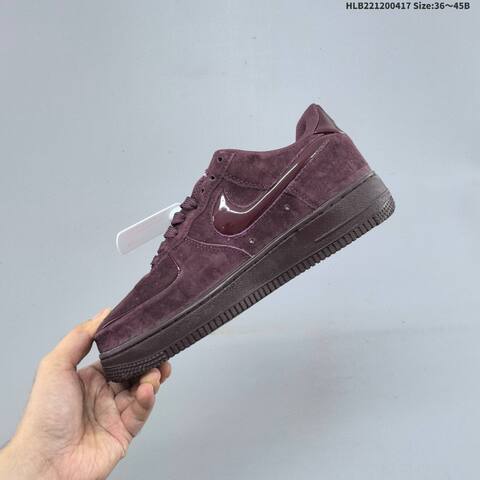 Nike Air Force 1 07 Deep Burgundy Dark Maroon EU 36-45 Sneaker - Unisex (BS-60684)