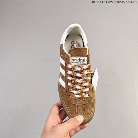 Adidas Handball Spezial Brown White Gum EU 35 5-45 Sneaker - Unisex (BS-65450)